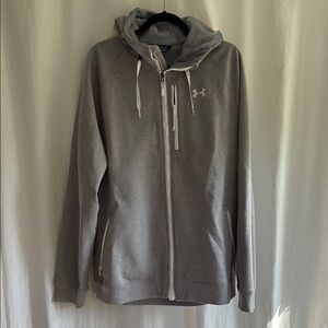 Under Armour Gray Zip-Up Jacket